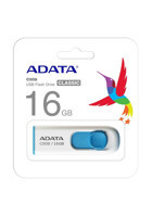 Adata C008 Classic USB 2.0 Usb Type-C 16 GB Flash Bellek Beyaz Mavi