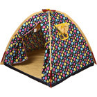 Abbie Rainbow Yuvarlak Unisex Oyun Çadırı Koyu Sarı