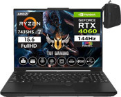 Asus Tuf Gaming A15 7435HS FA507NVR-LP005026 Harici GeForce RTX 4060 AMD Ryzen 7 7435HS 64 GB Ram 1 TB SSD 15.6 inç Full HD Windows 11 Home Oyuncu Laptop + Zetta Çanta