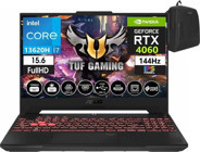 Asus Tuf Gaming F15 FX507VV-LP24243 Harici GeForce RTX 4060 Intel Core i7 13620H 64 GB Ram 2 + 2 TB SSD 15.6 inç Full HD Windows 11 Pro Oyuncu Laptop + Zetta Çanta