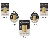 İar 24 Ayar 5-2x2.5-2x1 gr Gram Altın