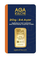 Agakulche 24 Ayar 20 gr Gram Altın
