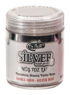 Dr. Gusto Gümüş Su Bazlı Toz Gıda Boyası 10 gr