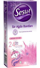 Sesu Pudralı Hassas Ciltler 24 Adet Tüm Vücut Ağda Bandı