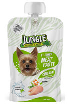 Jungle Excellence Of Nature Havuçlu-Tavuklu Ezme Yaş Köpek Maması 90 gr 10'lu
