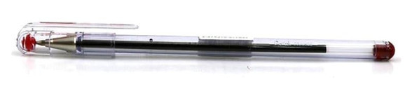 Pentel Superb Plastik Tek Renkli 0.7 mm Kırmızı 12'li Tükenmez Kalem