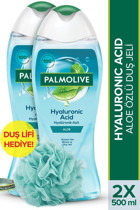 Palmolive Hyaluronic Acid Aloe Vera Nemlendirici Duş Jeli 2x500 ml