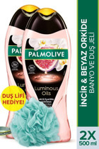 Palmolive Luminous Oils Beyaz Orkide-İncir Nemlendirici Duş Jeli 2x500 ml