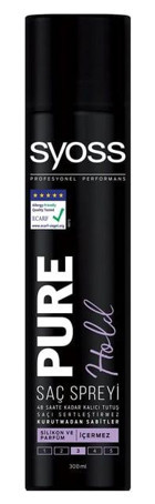 Syoss Pure Hold Islak Görünüm Keratinli Güçlü Saç Spreyi 300 ml
