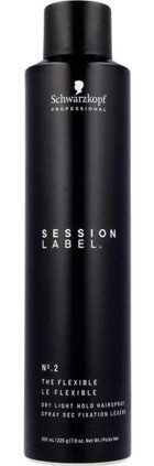 Schwarzkopf Session Label The Flexible No.2 Orta Saç Spreyi 300 ml