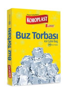 Koroplast Orta Bölmeli Kilitli Buz Torbası 10'lu