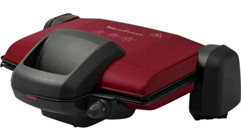 Moulinex GC102 Alüminyum Çıkartılabilir Plaka Kırmızı Izgaralı Tost Makinesi