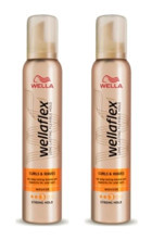 Wella Wellaflex Bukle Canlandırıcı Normal Saçlar İçin Şekillendirici Hacim Veren Saç Köpüğü 2x200 ml