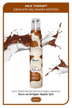 Morfose Milk Therapy Chocolatte İnce Telli Saçlar İçin Hacim Veren Saç Köpüğü 200 ml