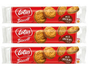 Lotus Biscoff Çikolatalı Bisküvi 3x150 gr
