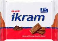 Ülker İkram Çikolatalı Kremalı Bisküvi 24x76 gr