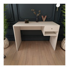 Bimossa Berlin S7140 Çekmeceli 74x56x114 cm Suntalam Gövdeli Mdf Ayaklı Beyaz Çalışma Masası