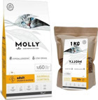 Molly Tavuk Tahıllı Yetişkin Kuru Kedi Maması 1 kg