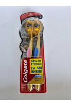 Colgate 360 Charcoal Yumuşak Parmak Ortodontik Manuel Yetişkin Diş Fırçası Gold