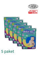 Jenny & Willy 2 Numara Cırtlı Bebek Bezi 5x60 Adet