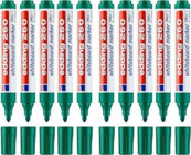 Edding 260 10 Adet Doldurulabilir Silinebilir Yeşil Tahta Kalemi