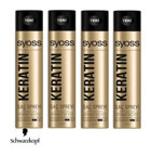 Syoss Dolgunlaştırıcı/Hacim Islak Görünüm Keratinli Orta Saç Spreyi 4x400 ml