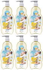 Uni Baby Tatlı Rüyalar Göz Yakmayan Hipoalerjenik Hassas Ciltler İçin Papatya Özlü Bebek Şampuanı 6x700 ml