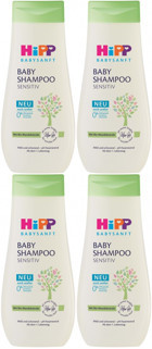 Hipp Babysanft Göz Yakmayan Hipoalerjenik Yenidoğan Hassas Ciltler İçin Badem Özlü Bebek Şampuanı 4x200 ml
