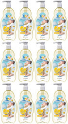 Uni Baby Tatlı Rüyalar Göz Yakmayan Hipoalerjenik Hassas Ciltler İçin Papatya Özlü Bebek Şampuanı 12x700 ml