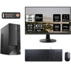 Lenovo Thinkcentre Neo 50T 11SC001ATXMNT1302 Harici Radeon RX 550 Intel Core i3 12100 8 GB Ram 512 GB SSD Tower FreeDos 21.5 inç Monitörlü Masaüstü Oyuncu Bilgisayarı + PER4 BELLEK