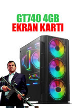 Dmc N86X Harici GeForce GT 740 Intel Core i5 3470 16 GB Ram 256 GB SSD Tower FreeDos Masaüstü Oyuncu Bilgisayarı