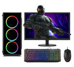Zeiron MX45 IN Harici Radeon RX 550 Intel Core i5 3470 16 GB Ram 500 GB HDD + 240 GB SSD Tower FreeDos 21.5 inç Monitörlü Masaüstü Oyuncu Bilgisayarı