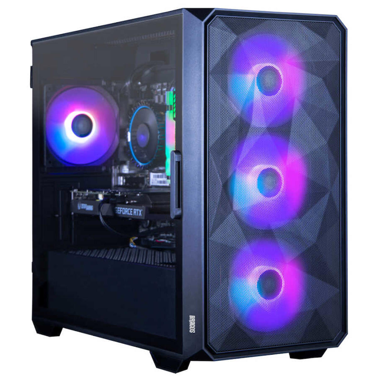 Turbox TX4205 Harici Radeon RX 580 AMD Ryzen 5 5500 16 GB Ram DDR4 1 TB SSD Tower FreeDos Masaüstü Oyuncu Bilgisayarı