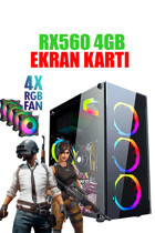 Dmc N04X Harici Radeon RX 560 Intel Core i5 3470 16 GB Ram GDDR5 256 GB SSD Tower FreeDos Masaüstü Oyuncu Bilgisayarı