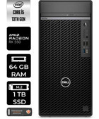 Dell Optiplex 7010MT N010O7010MTUP348 Harici Radeon RX 550 Intel Core i5 13500 64 GB Ram 1 TB SSD Tower FreeDos Masaüstü Oyuncu Bilgisayarı + PER4 BELLEK