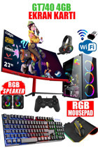 Dmc N177X Harici GeForce GT 740 Intel Core i5 3470 16 GB Ram 500 GB HDD + 256 GB SSD Tower FreeDos 27 inç Monitörlü Masaüstü Oyuncu Bilgisayarı