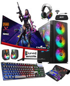 Zeiron Avanti IX50 Harici Radeon RX 550 Intel Core i3 10100F 32 GB Ram 1 TB HDD + 256 GB SSD Tower FreeDos 23.8 inç Monitörlü Masaüstü Oyuncu Bilgisayarı