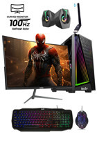 Izoly Cosmıc Harici Radeon RX 580 Intel Core i5 3470 16 GB Ram 512 GB SSD Tower FreeDos 24 inç Monitörlü Masaüstü Oyuncu Bilgisayarı