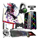 Zeiron RX80 Harici Radeon RX 550 Intel Core i5 3470 16 GB Ram 1 TB HDD + 240 GB SSD Tower FreeDos 23.8 inç Monitörlü Masaüstü Oyuncu Bilgisayarı