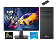 Asus Expertcenter J1S500TE-5135000020W38 Harici GeForce GTX 1650 Intel Core i5 13500 64 GB Ram 1 TB SSD Tower Windows 11 Home 27 inç Monitörlü Masaüstü Oyuncu Bilgisayarı + Zetta Flash Bellek