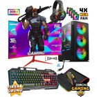 Noder FX15 Harici Radeon RX 580 AMD Ryzen 5 3600 32 GB Ram 512 GB SSD Tower FreeDos 23.8 inç Monitörlü Masaüstü Oyuncu Bilgisayarı