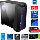 Go Gamer MSI ProSPECT P3 Harici GeForce RTX 4090 Intel Core i9 14900KF 128 GB Ram DDR5 2 TB SSD Tower Windows 11 Pro Masaüstü Oyuncu Bilgisayarı