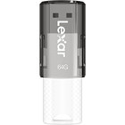 Lexar Jumpdrive S60 USB 2.0 Usb Type-A 64 GB Flash Bellek Gri Siyah