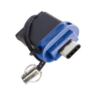 Verbatim Mini Çift Taraflı USB 3.2 Usb Type-C 64 GB Flash Bellek Siyah