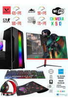 Ramtech Chimera X50 Harici Radeon RX 580 Intel Core i5 9400F 16 GB Ram 1 TB HDD + 256 GB SSD Tower FreeDos 23.6 inç Monitörlü Masaüstü Oyuncu Bilgisayarı