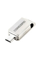 Concord C-OTG Mini Çift Taraflı USB 2.0 Usb Type-A Micro-A 32 GB Flash Bellek Gri