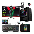 Xaser XSR188 Harici Radeon RX 580 Intel Core i5 4590 16 GB Ram 512 GB SSD Tower FreeDos 24 inç Monitörlü Masaüstü Oyuncu Bilgisayarı