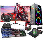 Zeiron DR22 Harici GeForce GTX 1050 Tİ Intel Core i5 3470 16 GB Ram 500 GB HDD + 256 GB SSD Tower FreeDos 23.8 inç Monitörlü Masaüstü Oyuncu Bilgisayarı
