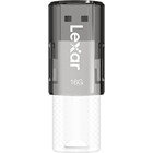 Lexar Jumpdrive S60 USB 2.0 Usb Type-A 16 GB Flash Bellek Gri Siyah