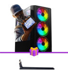 Ramtech Trend TK104 Harici Radeon RX 580 Intel Core i3 12100F 16 GB Ram 500 GB HDD + 240 GB SSD Tower FreeDos Masaüstü Oyuncu Bilgisayarı